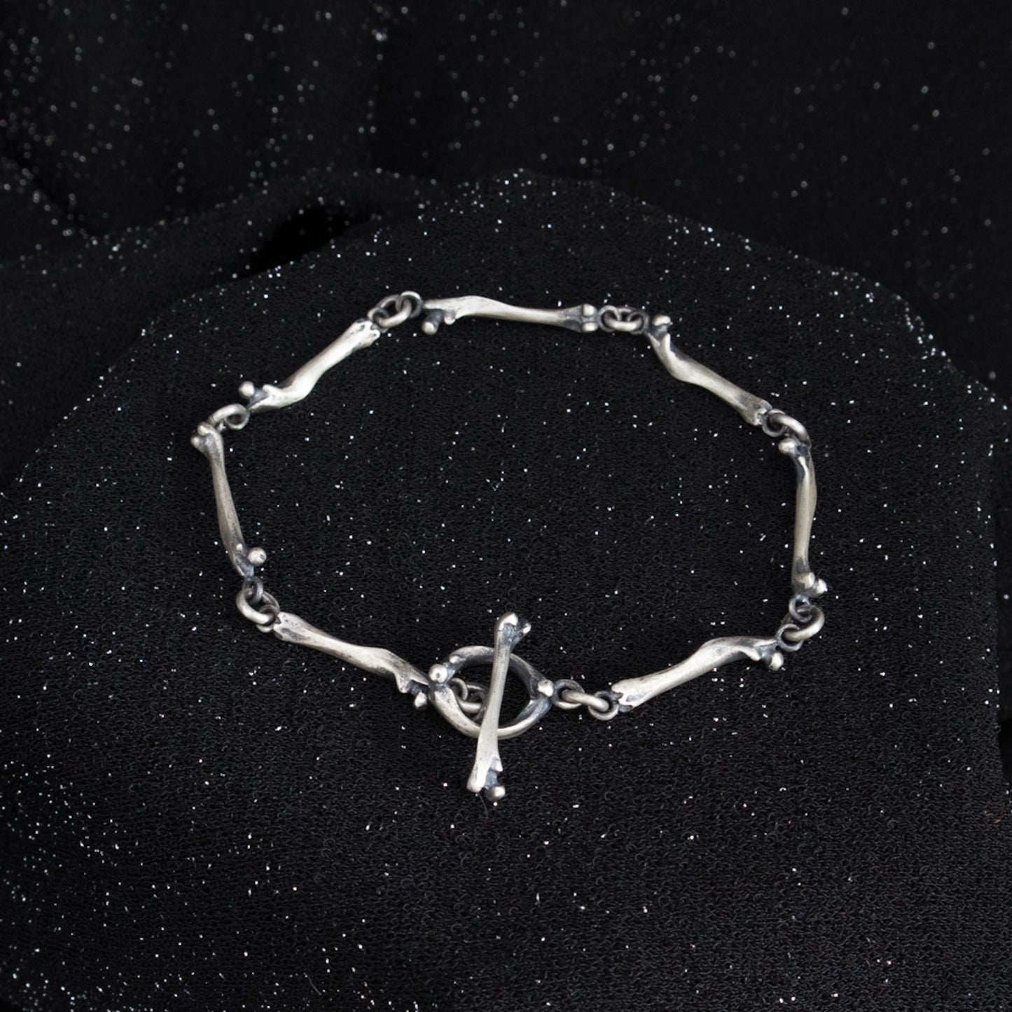 Chain Of Bones Bracelet - 7 inches - Ready to Ship