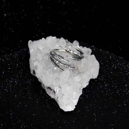 Double Starling Claw Ring - Size 6.75 - Ready to Ship