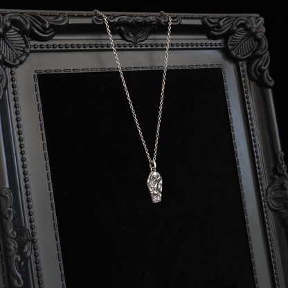 Coffin Crinkle Pendant - 18 inches - Ready to Ship