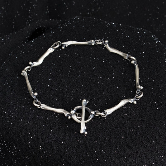 Chain Of Bones Bracelet - 7 inches - Ready to Ship