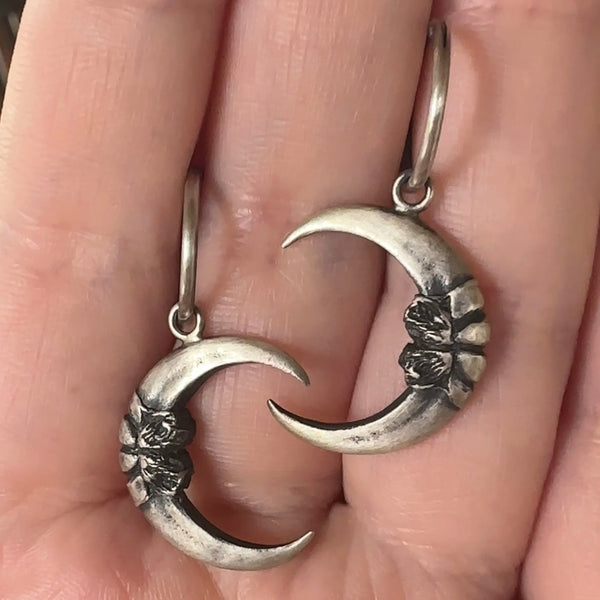 Luna Magnus Hoop Earrings - Ready to Ship