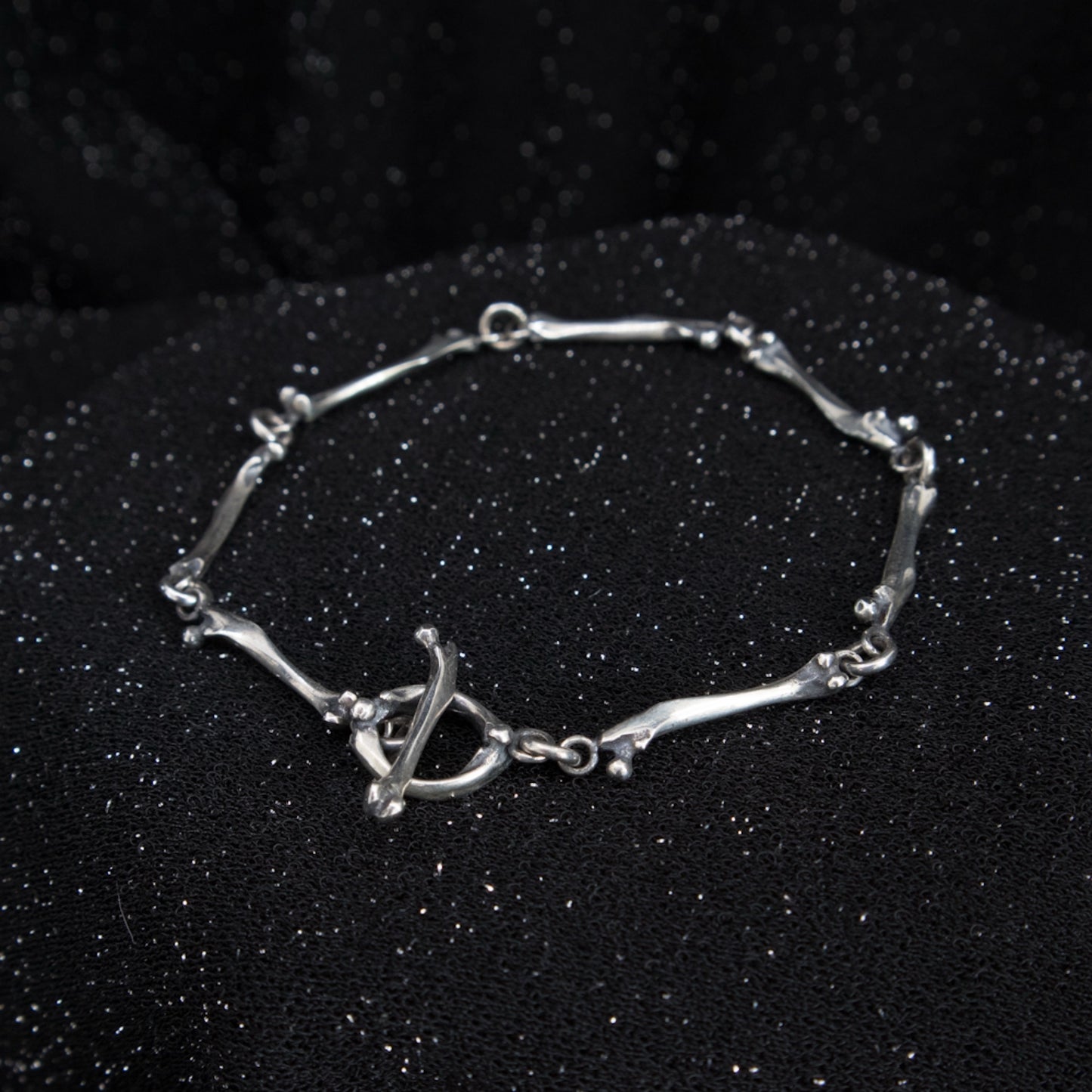 Chain Of Bones Bracelet - 7 inches - Ready to Ship