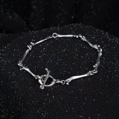 Chain Of Bones Bracelet - 7 inches - Ready to Ship