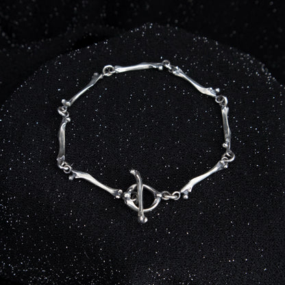 Chain Of Bones Bracelet - 7 inches - Ready to Ship