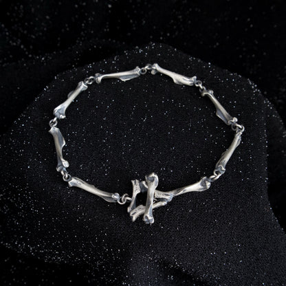 Chain Of Bones II Bracelet - 8 Inches - Ready to Ship