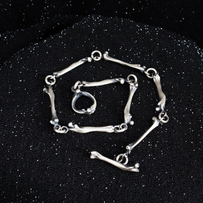 Chain Of Bones Bracelet - 8 inches - Ready to Ship