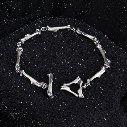 Chain Of Bones II Bracelet - 7 Inches - Ready to Ship