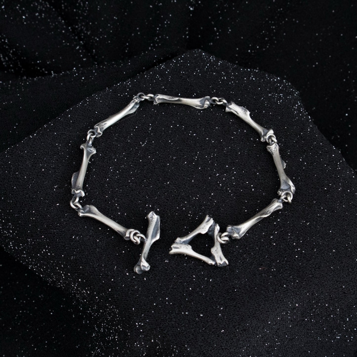 Chain Of Bones II Bracelet - 7 Inches - Ready to Ship