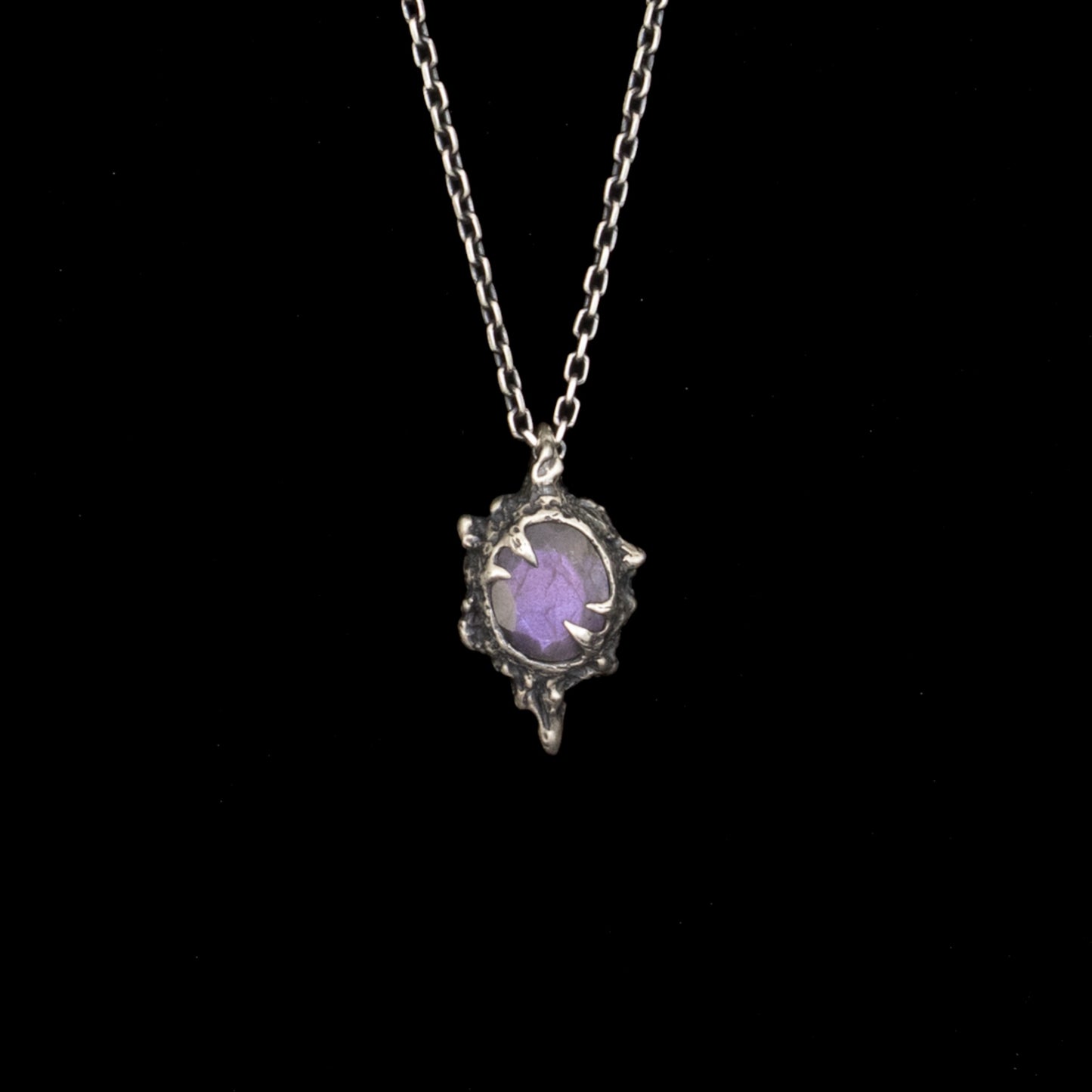 Azathoth Pendant - Purple Labradorite