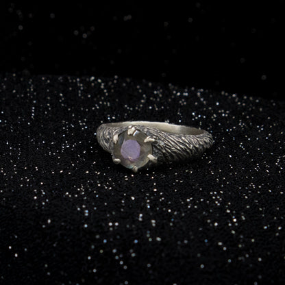 Forest Nymph Ring - size 9.25 - Purple Labradorite - Ready to Send