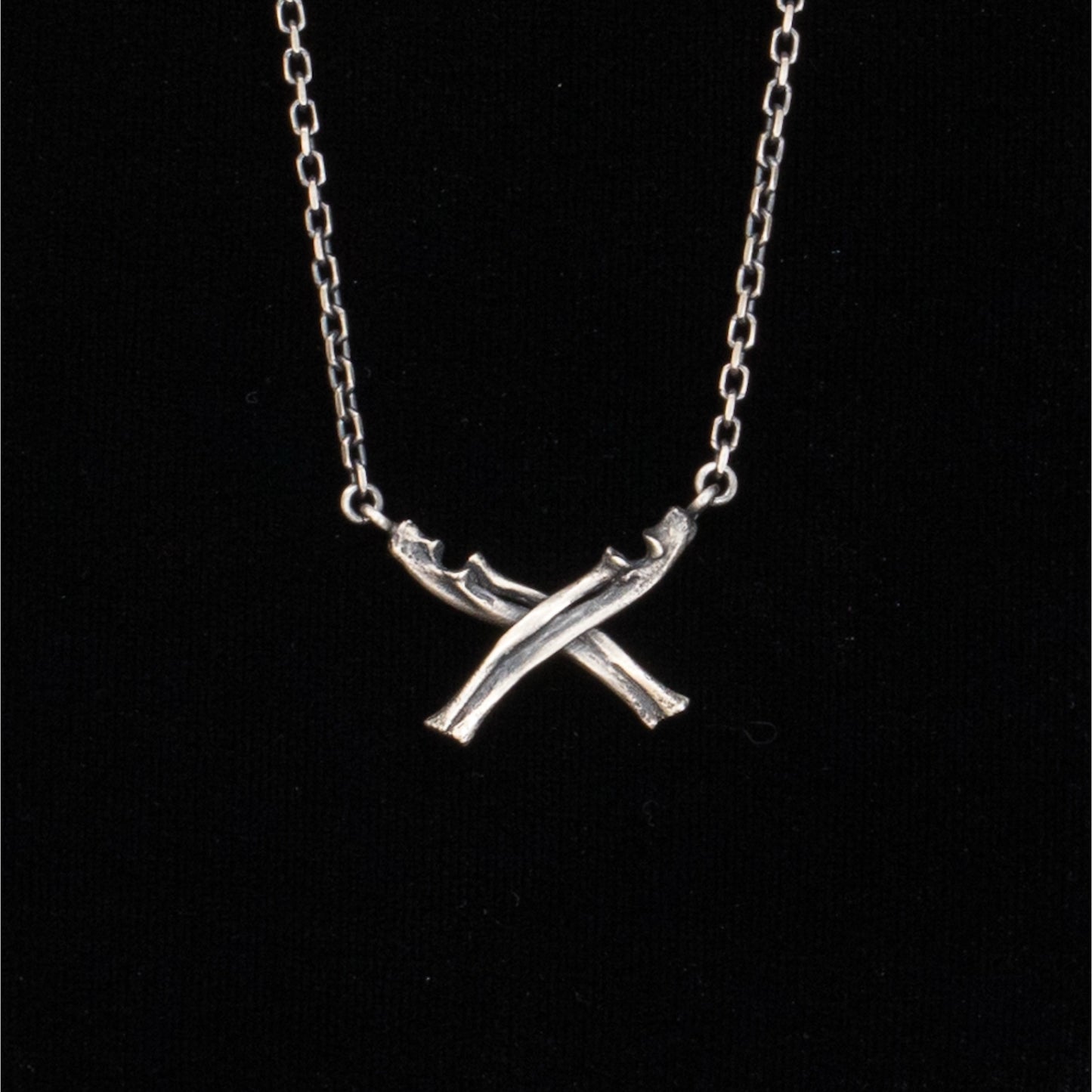 Crossbones Necklace - Ready to Ship