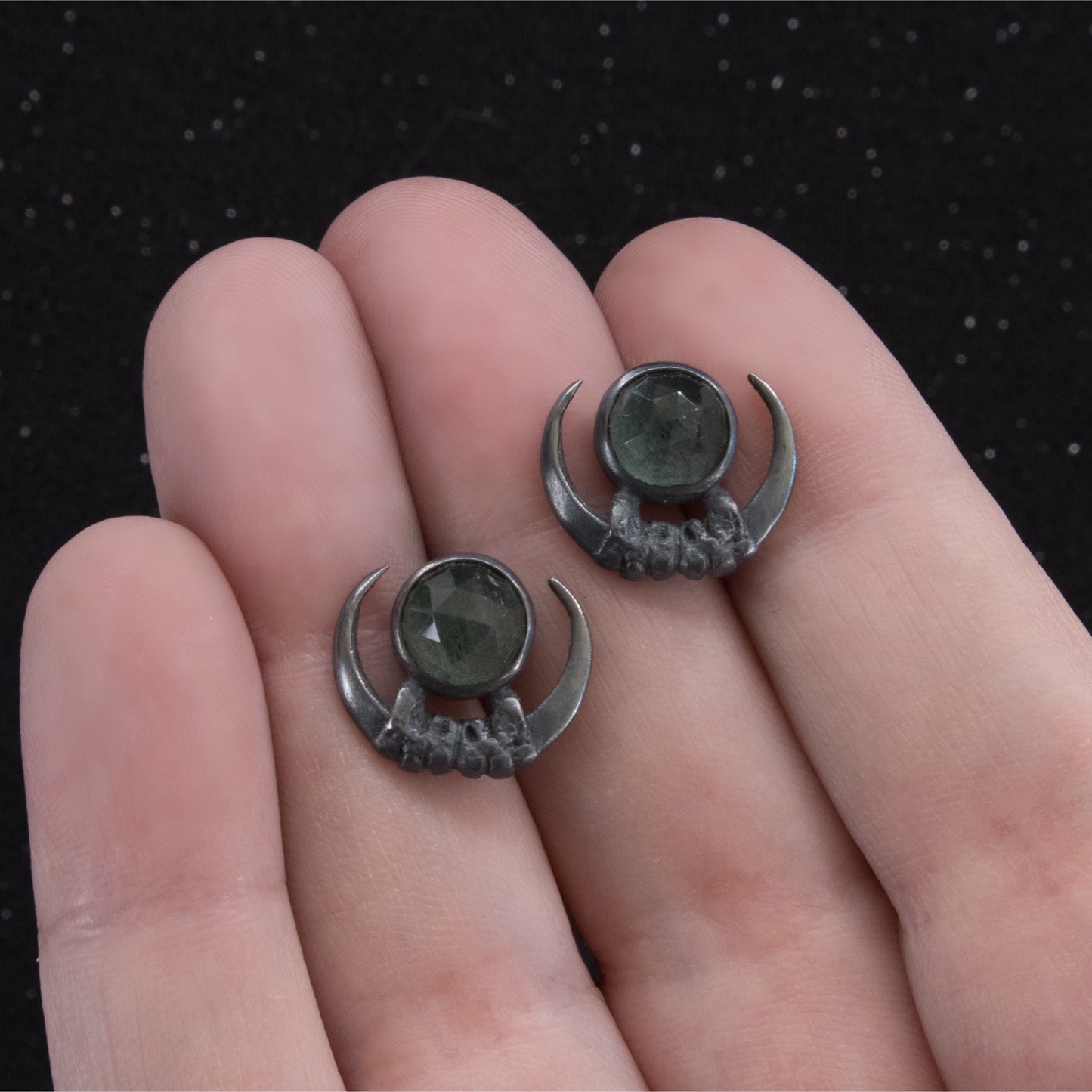 Luna Obscura Studs