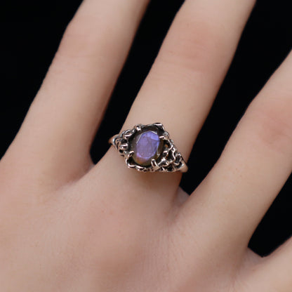 Sea Nymph Ring - Purple Labradorite Limited edition