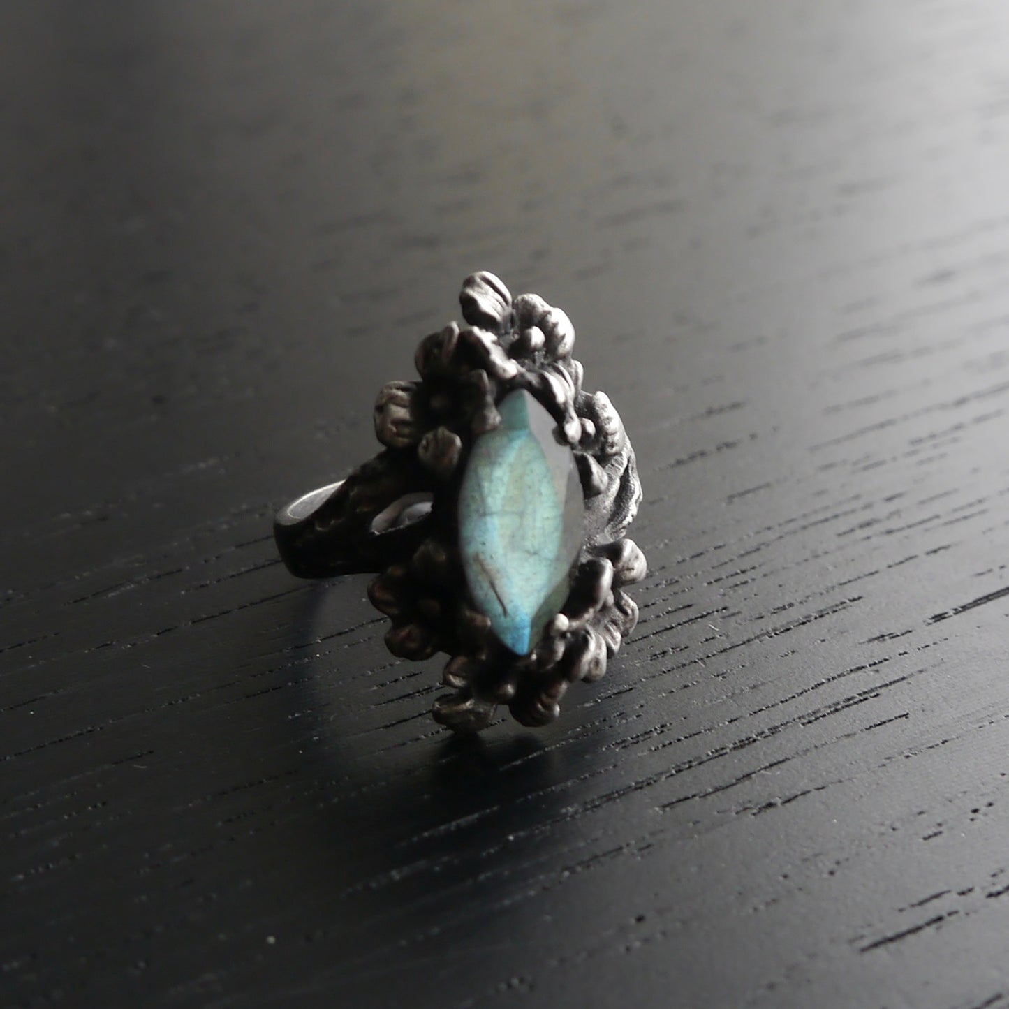 Nightshade Ring (Labradorite & Purple Labradorite version)