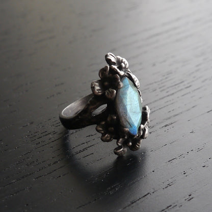 Nightshade Ring (Labradorite & Purple Labradorite version)