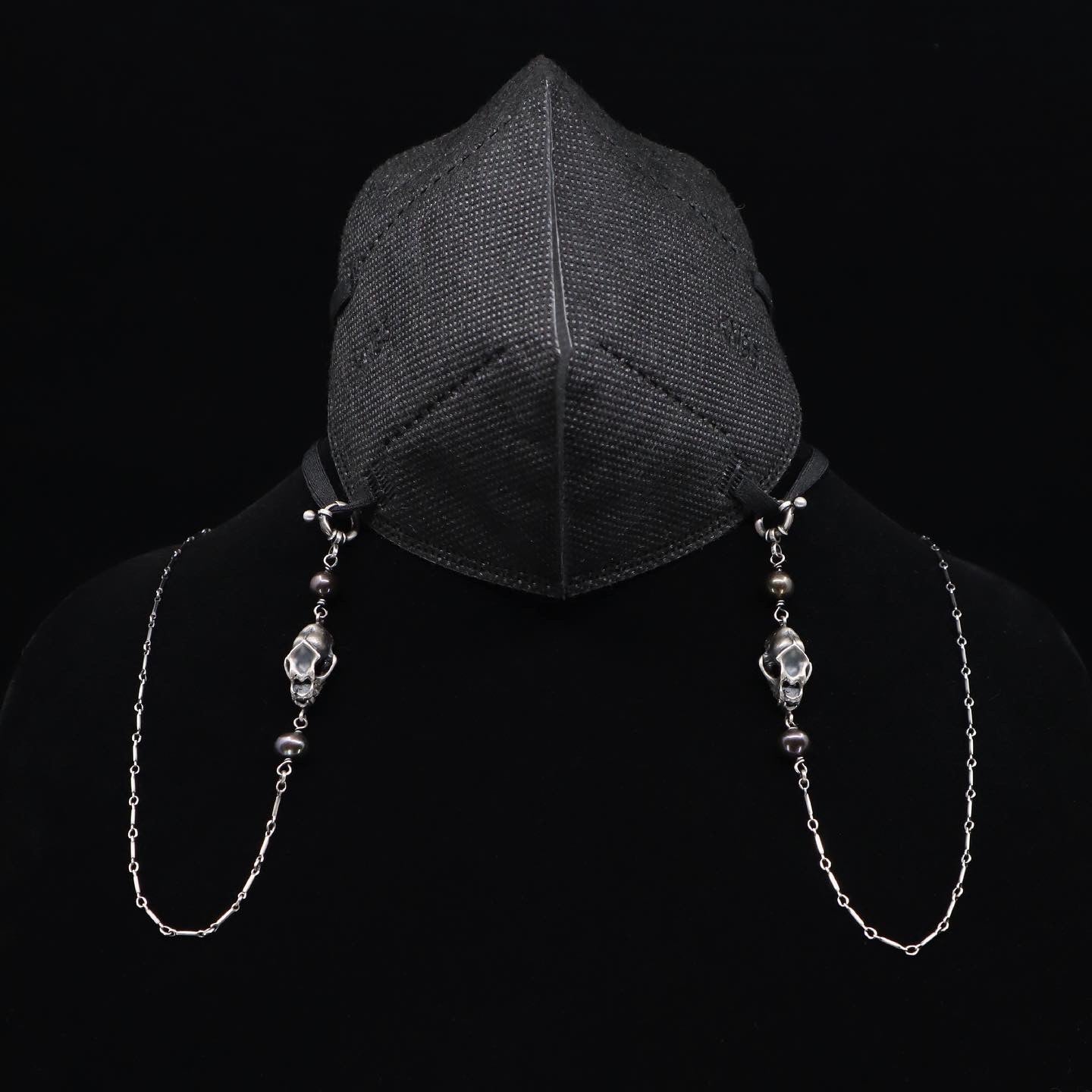 Bat Skull Mask Chain or Glasses Chain