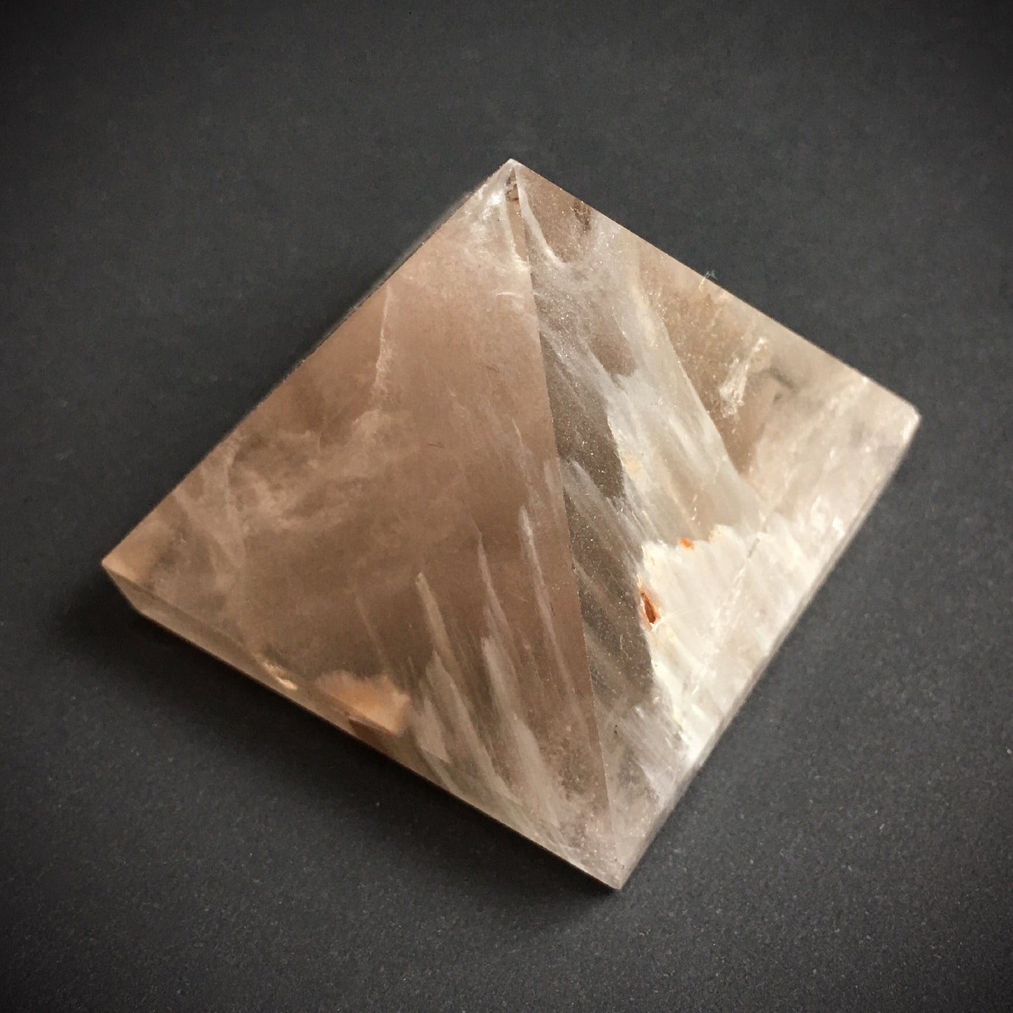 Phantom Quartz Crystal Pyramid