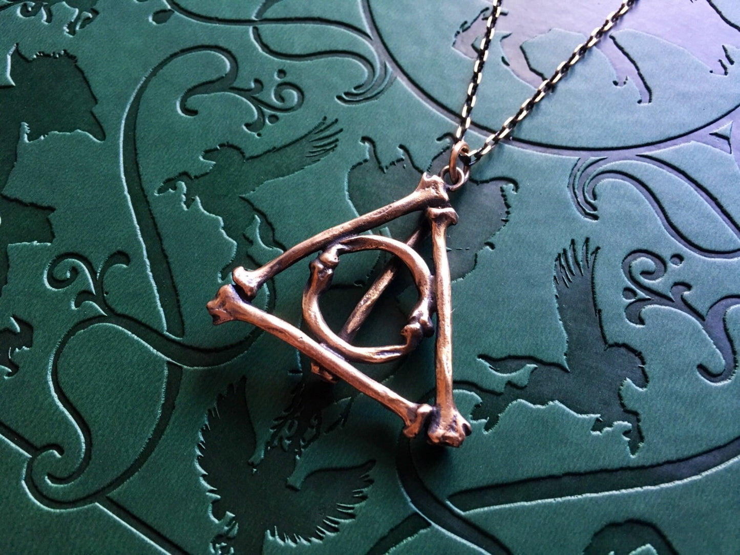 Discontinued - Deathly Hallows Large Bone Pendant