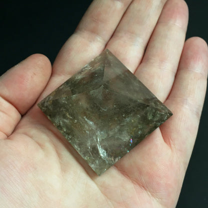 Phantom Quartz Crystal Pyramid