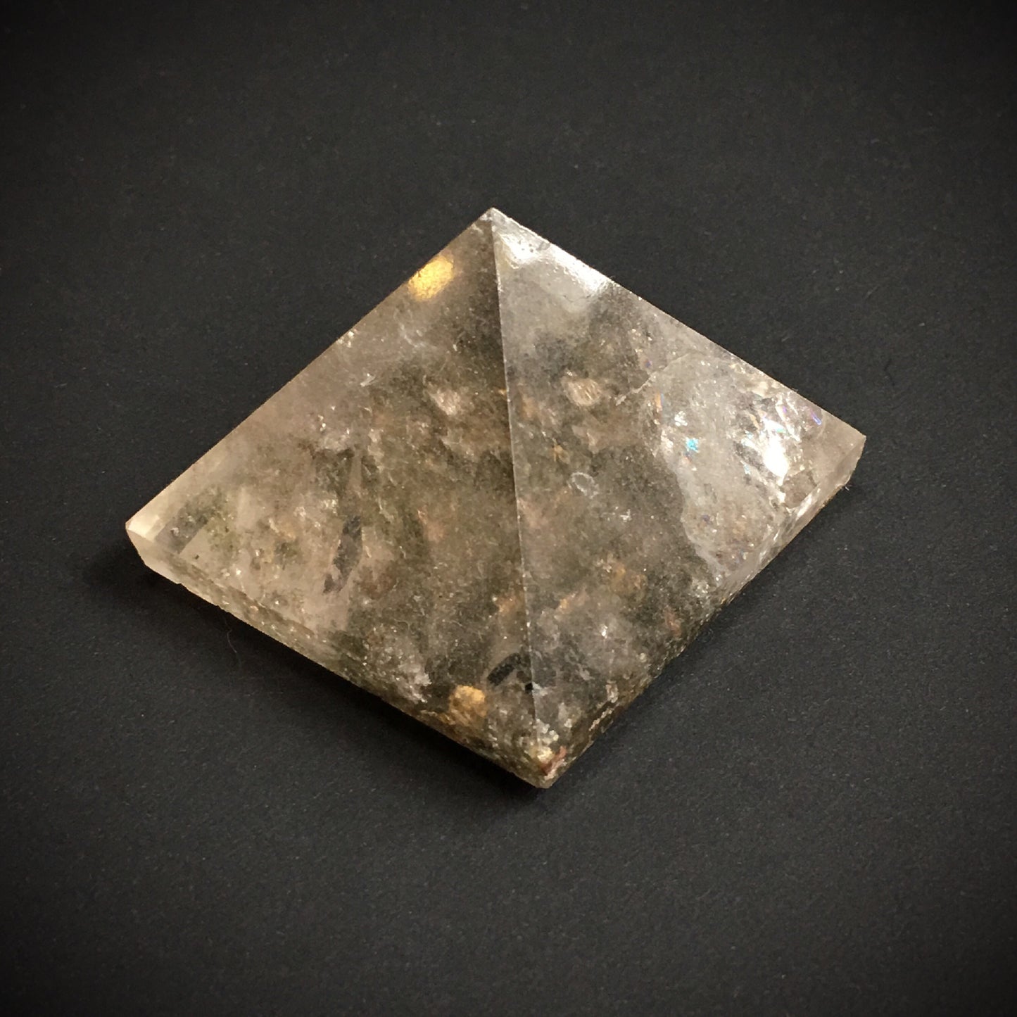 Phantom Quartz Crystal Pyramid