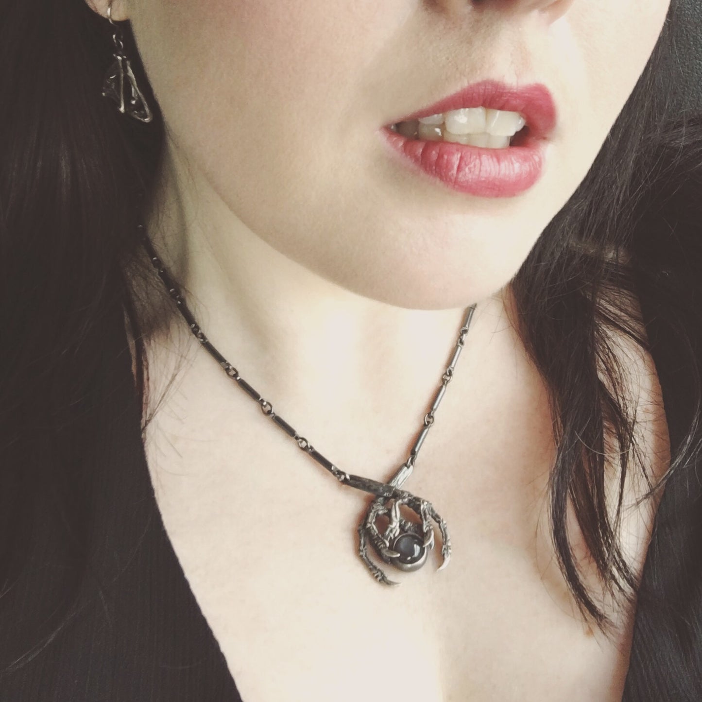 Dark Moon Necklace